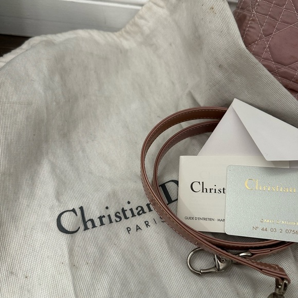 SOLD Lady Dior COMPLETE INCLUSIONS With Strap, Authenticity Card and Dustbag - Picture 3 of 13